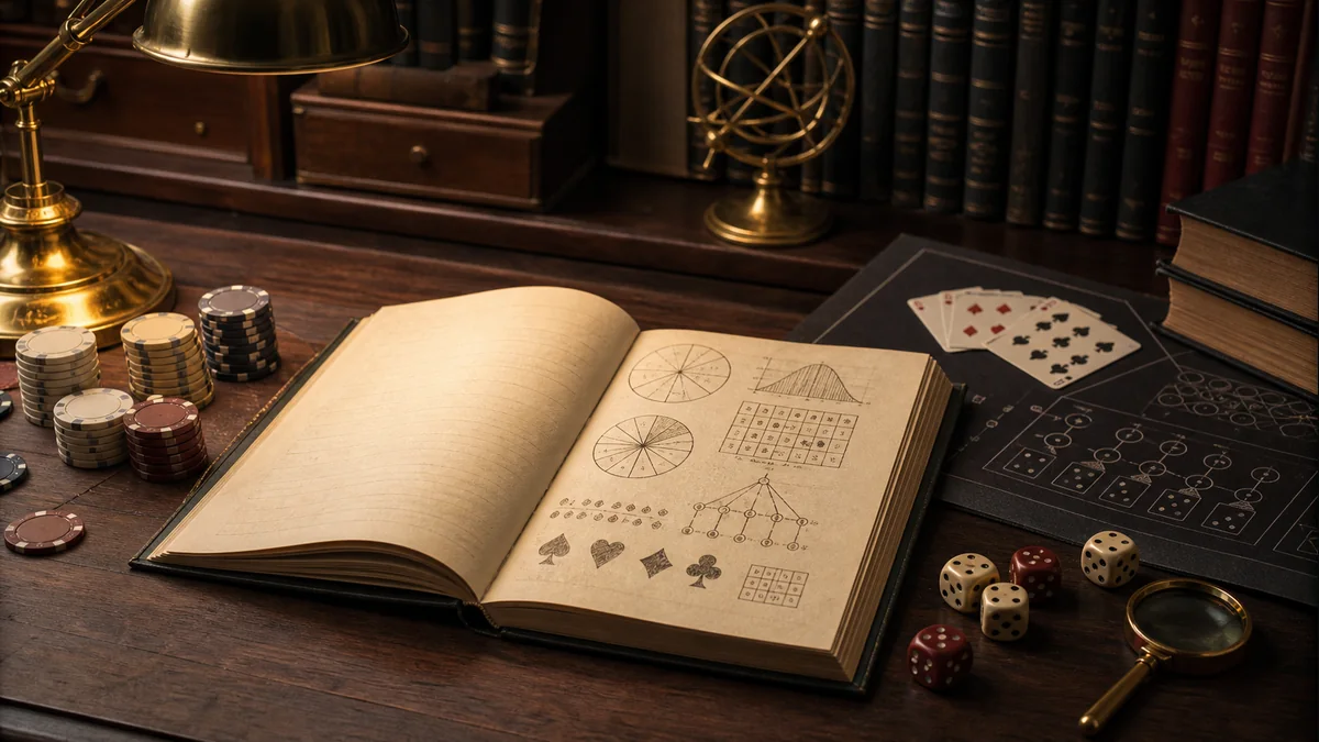 Illustration originale consacrée à lexique des jeux de casino