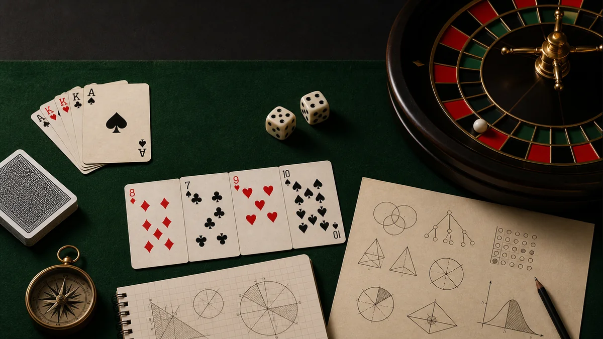 Illustration originale consacrée à règles des jeux de casino